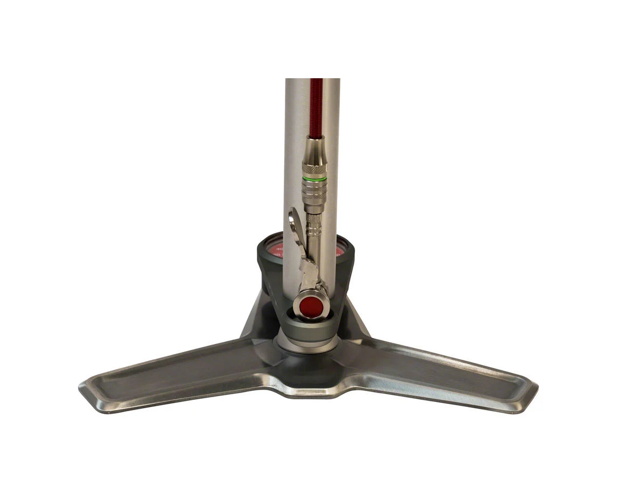 Silca SuperPista Ultimate Hiro Edition Floor Pump (Silver) - view 4
